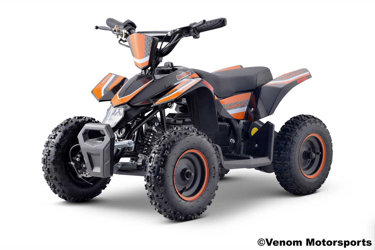 Venom Quad Racer | 1000w Electric ATV | 36V Orange Black