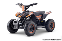 Thumbnail for Venom Quad Racer | 1000w Electric ATV | 36V Orange Black