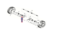 Thumbnail for Venom Mad Max 250cc - Rear Brake Hub 2805-12050101A