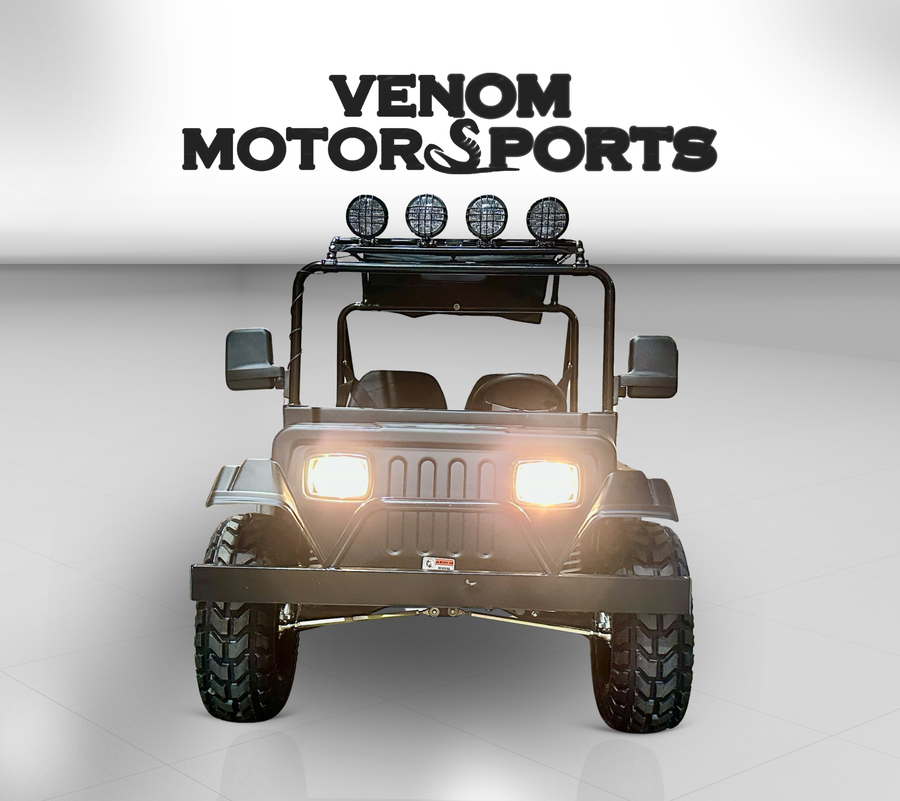 Venom Electric Mini Jeep | 3000W 60V | Full-Size | Safari Edition