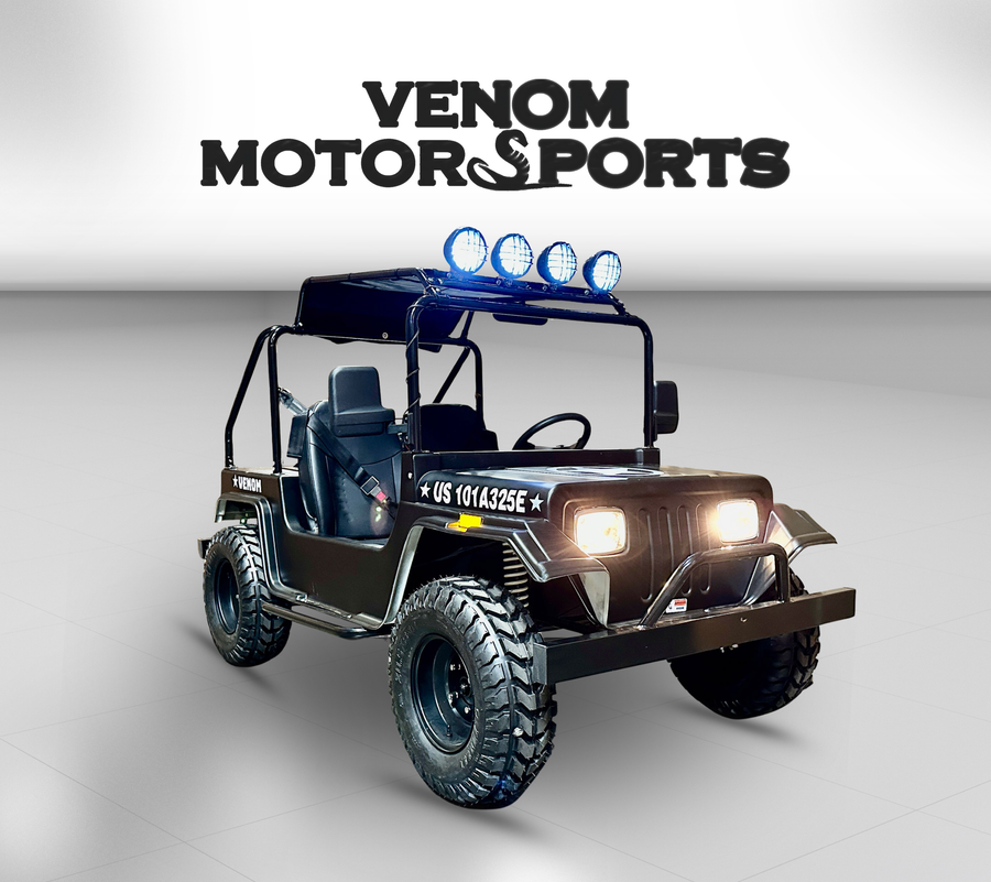 Venom Electric Mini Jeep | 3000W 60V | Full-Size | Safari Edition