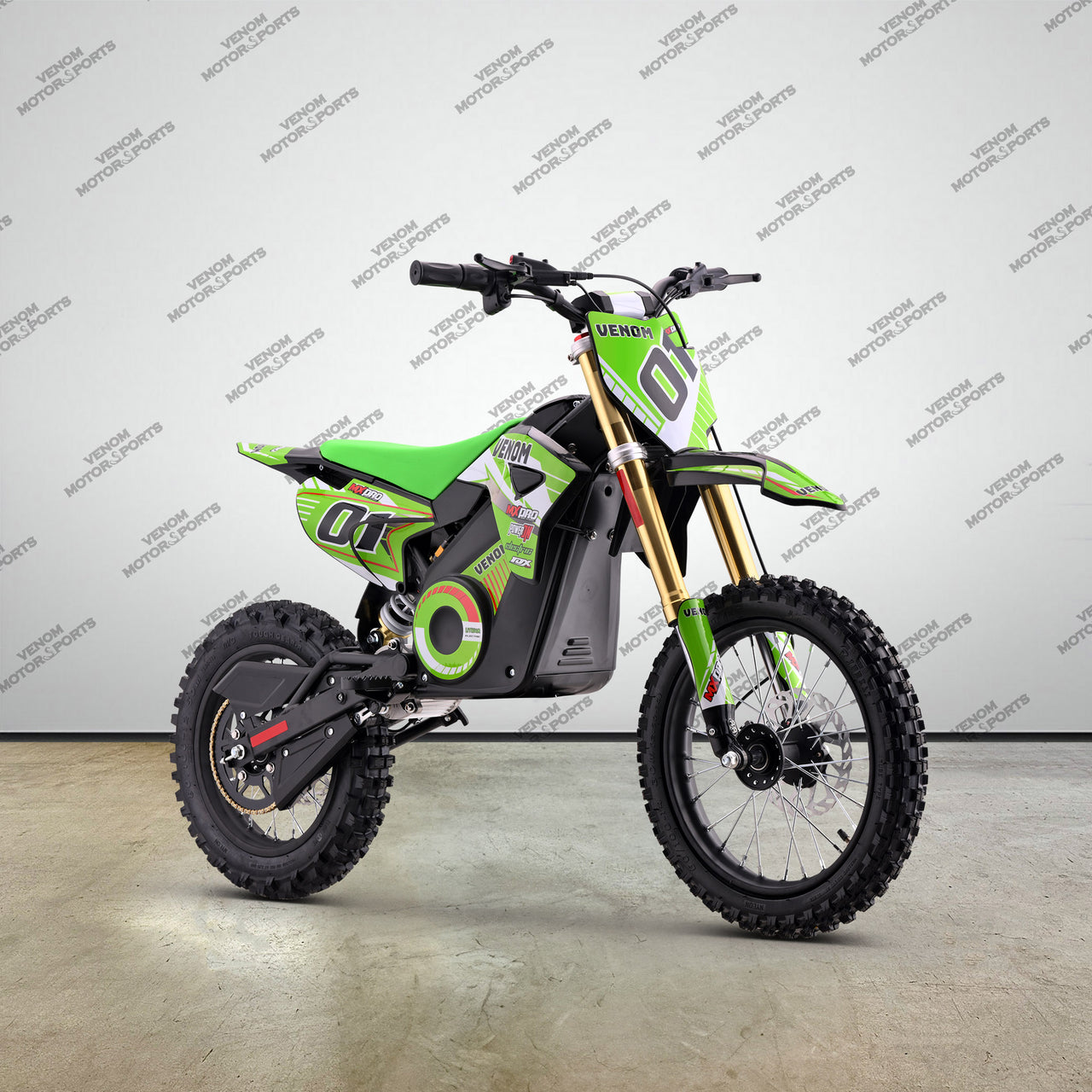 Venom 1600W Electric Dirt Bike – 48V Lithium Off-Road