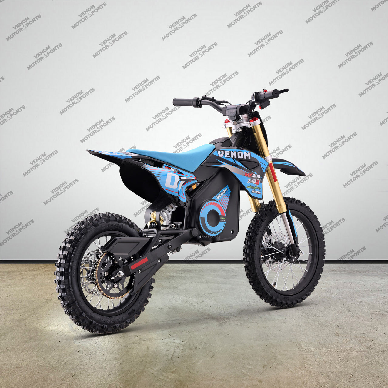 Venom 1600W Electric Dirt Bike – 48V Lithium Off-Road