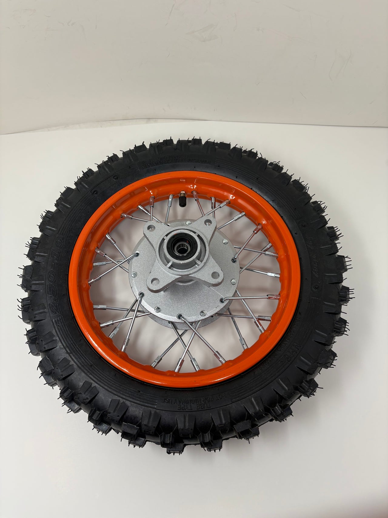 Venom MX70cc Dirt Bike Rear Tire ON RIM (307004008008)
