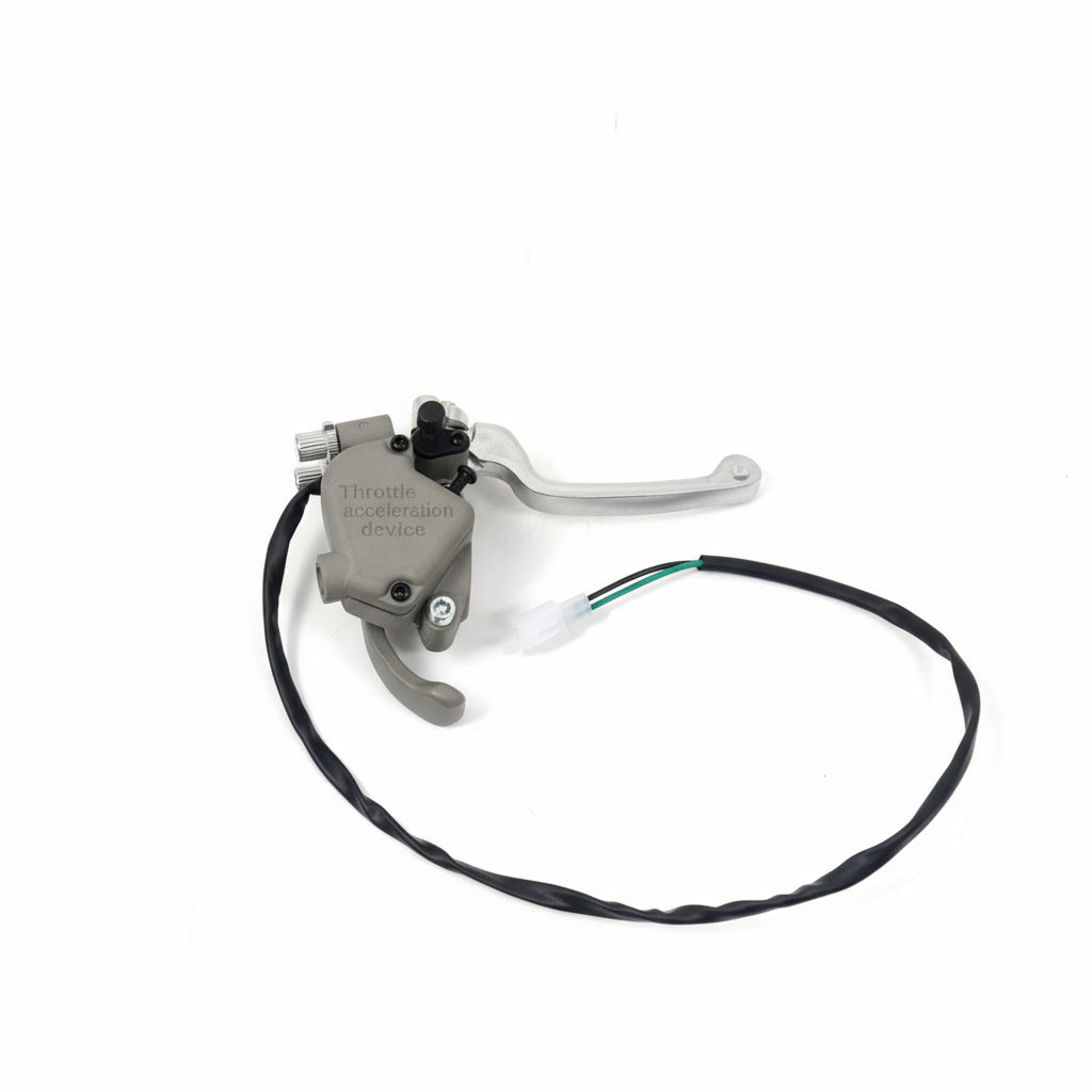Venom Madix 110cc ATV | Throttle Assembly (Matte Gray) (12501A-180200B-SMH)