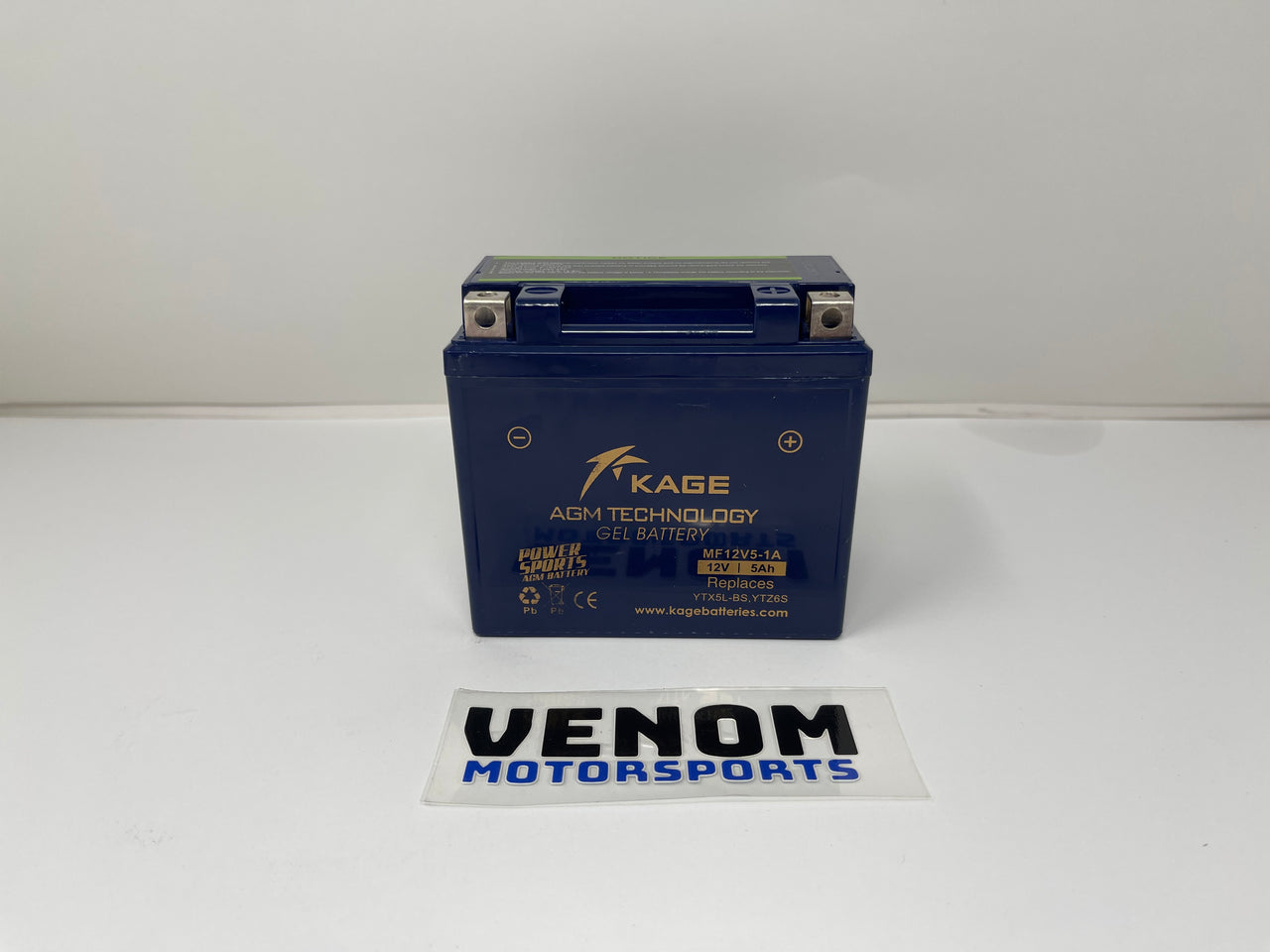 Replacement Battery YTX5L-BS [Sealed] | Venom 110cc-125cc ATV