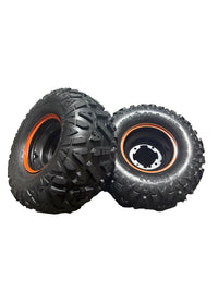 Thumbnail for Madix 125cc ATV | Rear Off-Road Tires On Rim (Set) (12501A-300100A-HECBAZ)