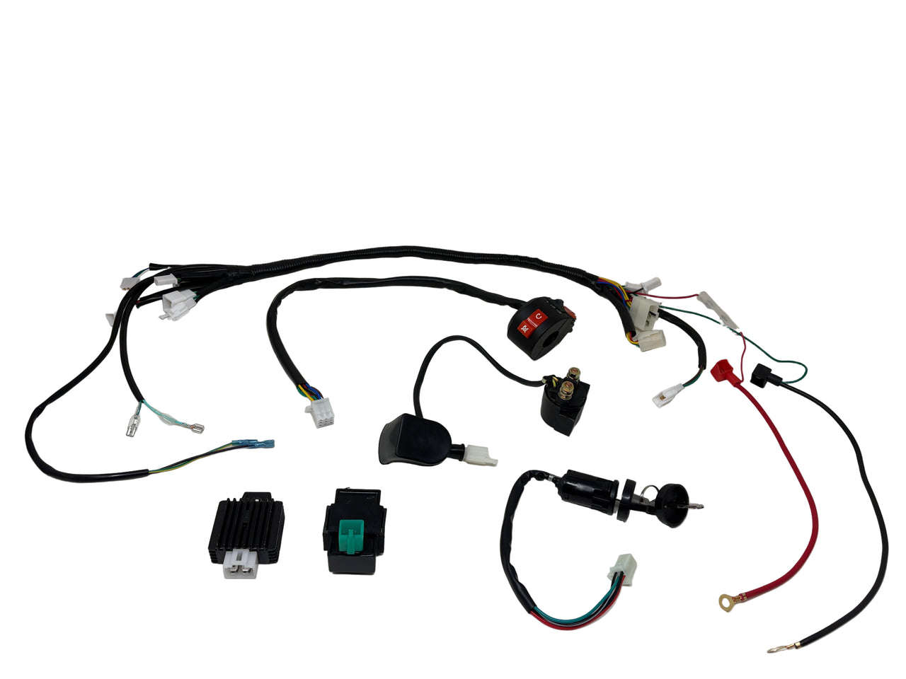 Grizzly 125cc ATV | Electric Wiring Harness Kit (12503A-160901A)