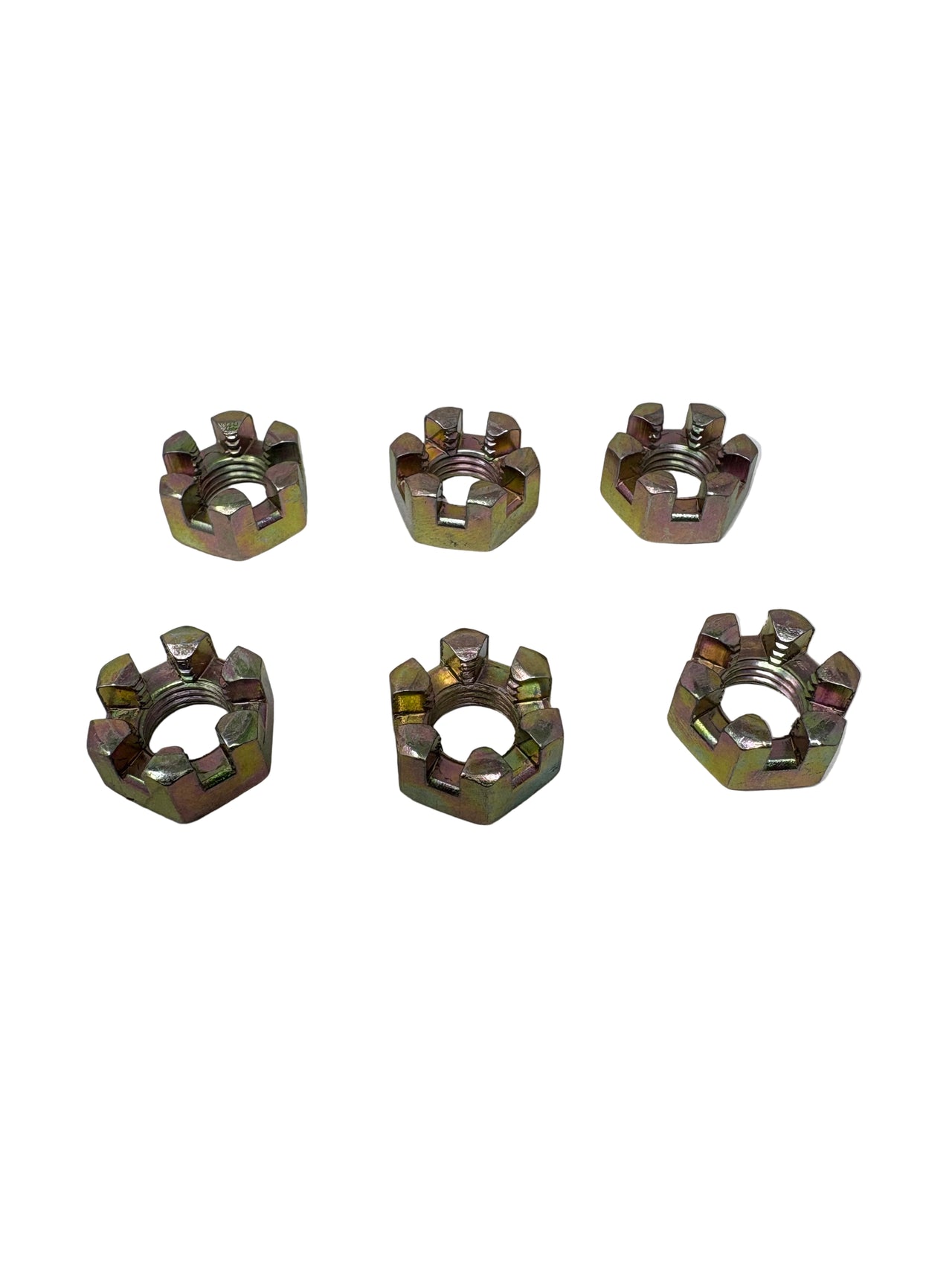 Grizzly 125cc ATV | Castle Nuts for Tie Rod (6 pcs) (GB/T41M10B8.8)