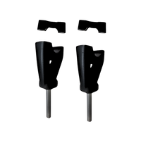 Thumbnail for Lifan KPM 200 Motorcycle | Steering Bar Clamps L+R (KPMF04-09)