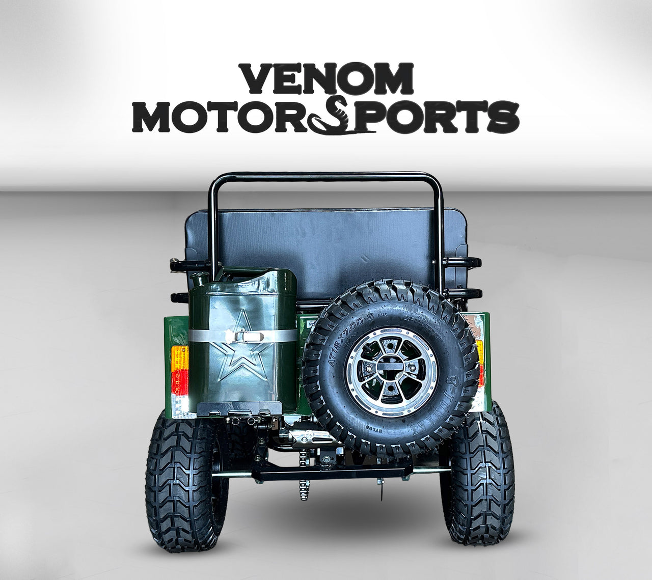 125cc Mini Jeep Deluxe | Willys Edition | 3-Speed