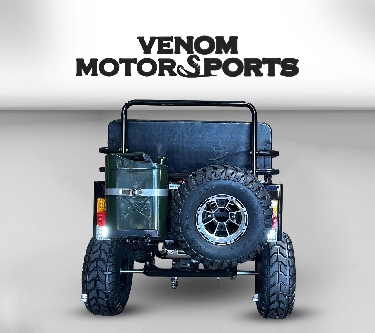 125cc Mini Jeep Deluxe | Willys Edition | 3-Speed
