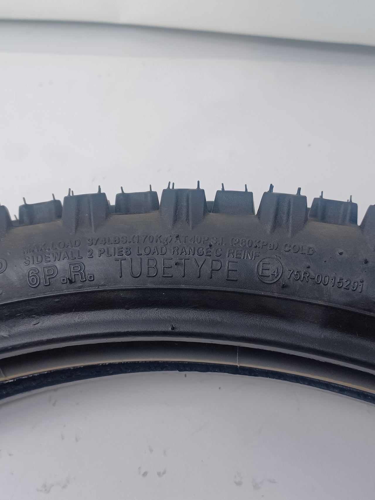 Venom Thunder 125cc Dirt Bike - Front Tire 307005025001