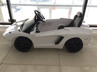 Thumbnail for Lamborghini Aventador LP700-4 Electric Toy Car 6V - White