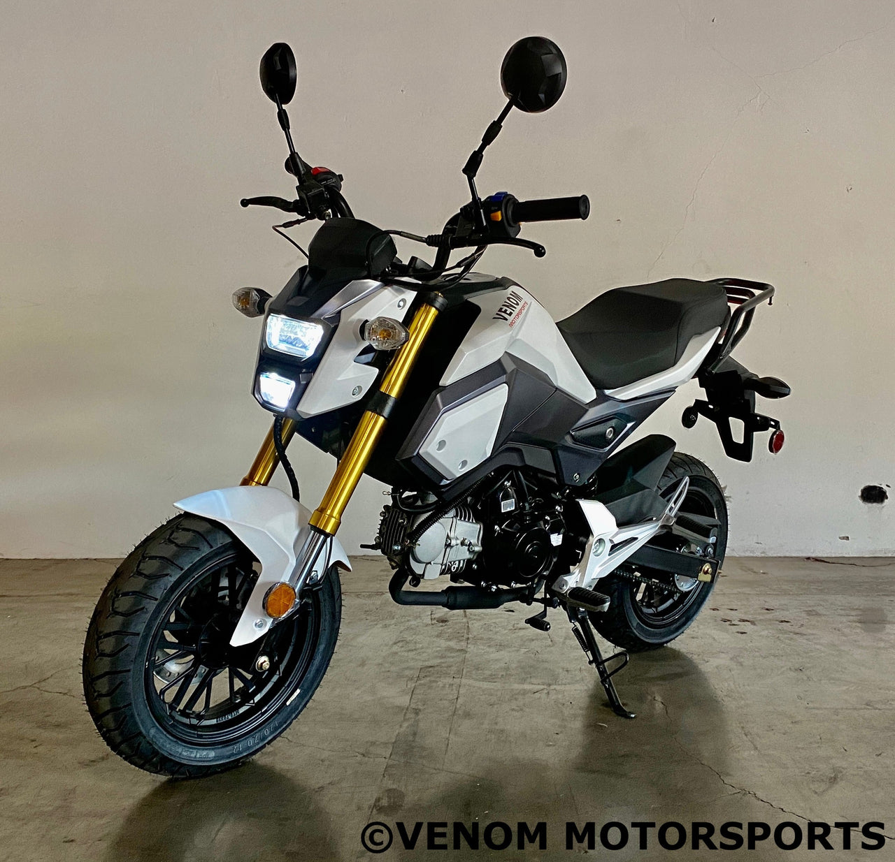 Venom X20 125cc Gen II motorcycle - white