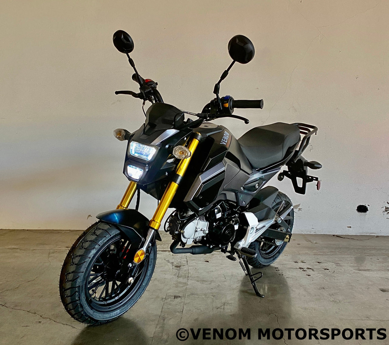 Venom X20 125cc Gen II motorcycle - black