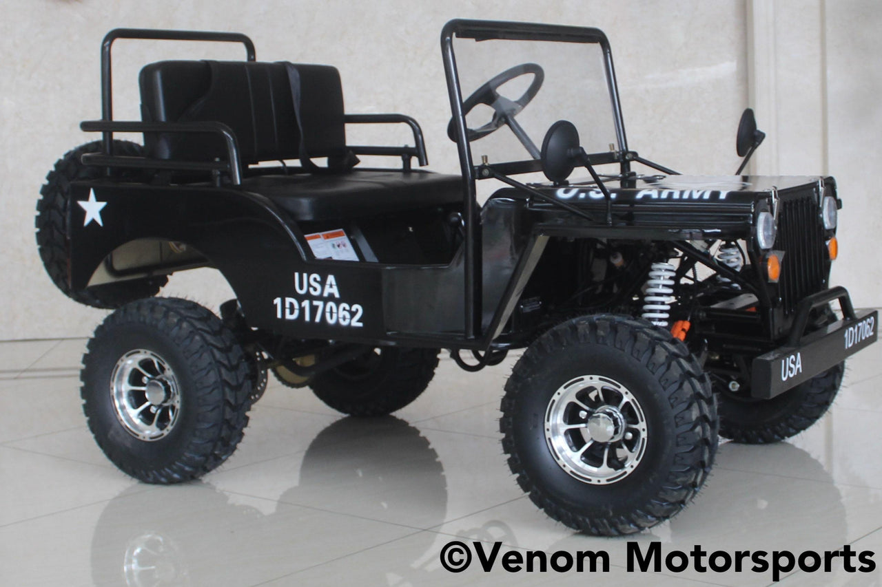 Venom Mini Jeep | 125cc | 3-Speed | Willys Edition