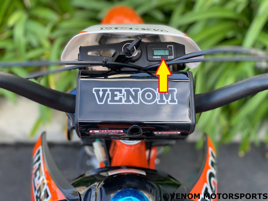 Venom Thunder 125cc Dirt Bike - Ride Meter 317003003001