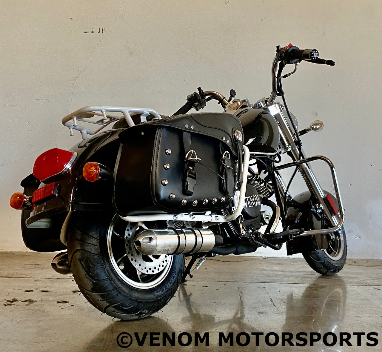 Venom FatBoy | 50cc Mini Chopper | Automatic Transmission