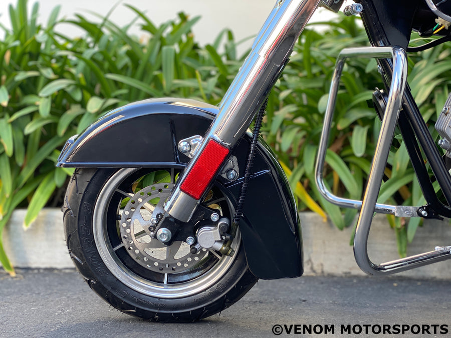 Venom FatBoy | 50cc Mini Chopper | Automatic Transmission