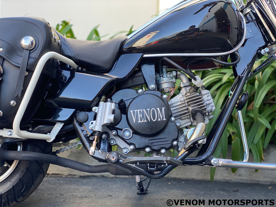 Venom FatBoy | 50cc Mini Chopper | Automatic Transmission