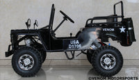 Thumbnail for 125cc Mini Jeep Deluxe | Willys Edition | 3-Speed