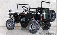 Thumbnail for Venom Mini Jeep | 125cc | 3-Speed | Willys Edition