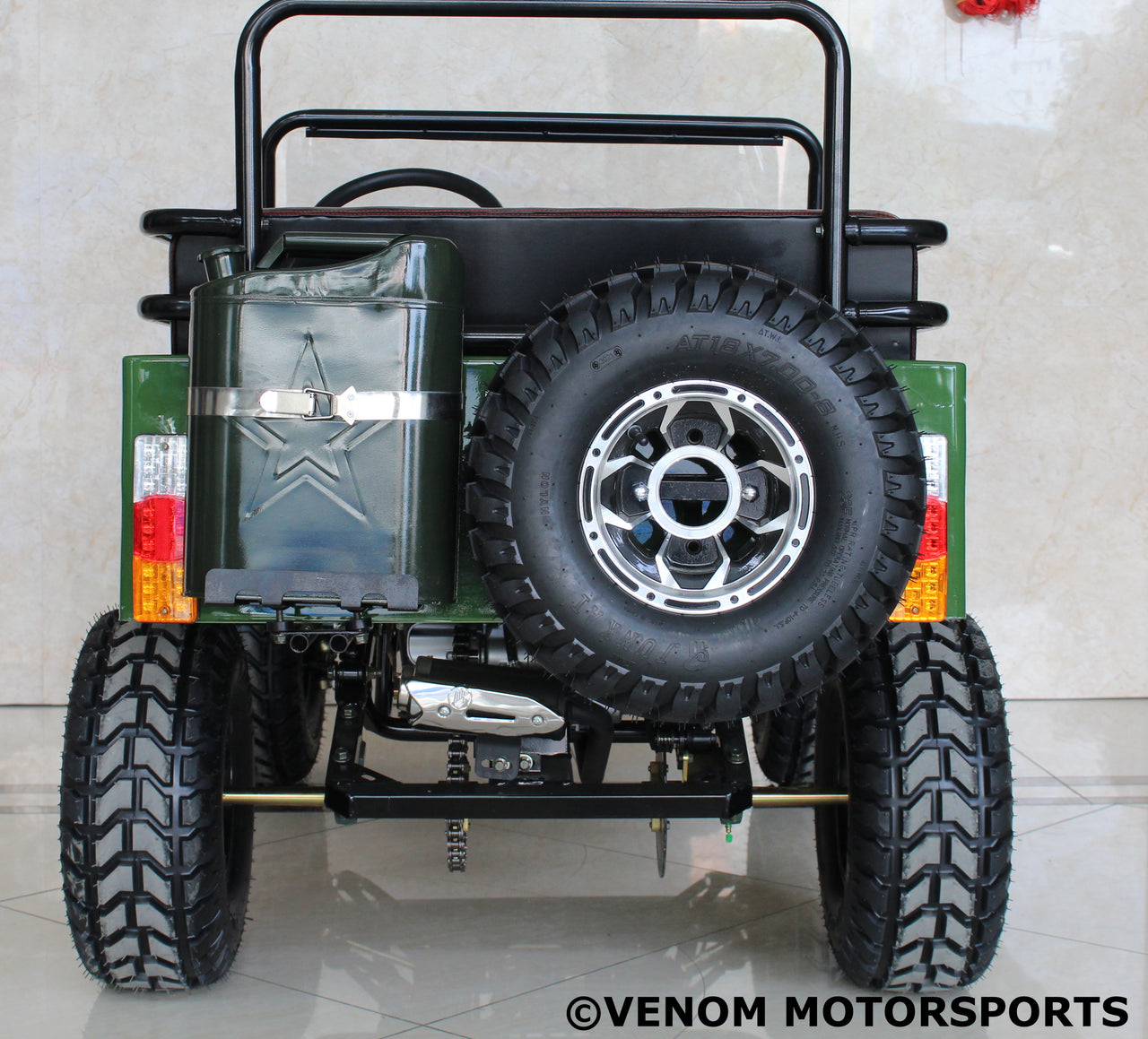Venom Mini Jeep | 125cc | 3-Speed | Willys Edition