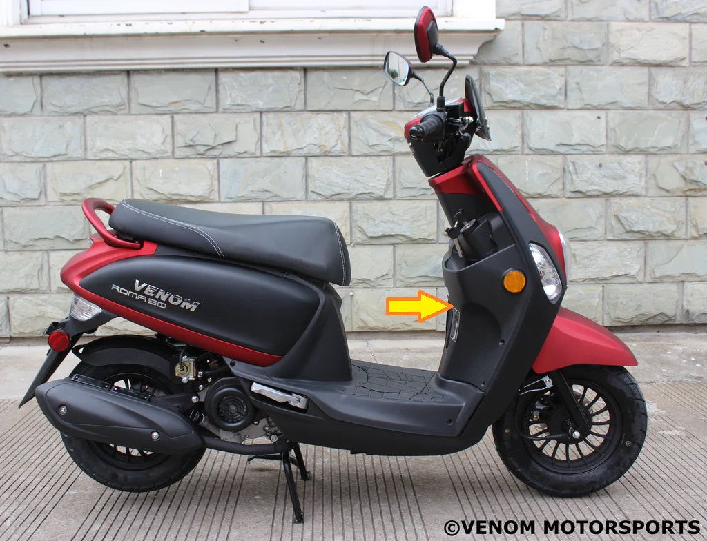 50cc Roma Scooter - Leg Shield Below 81130-S9E1-0000