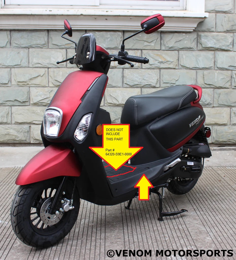 50cc Roma Scooter - Foot Panel 64320-S9E1-0000