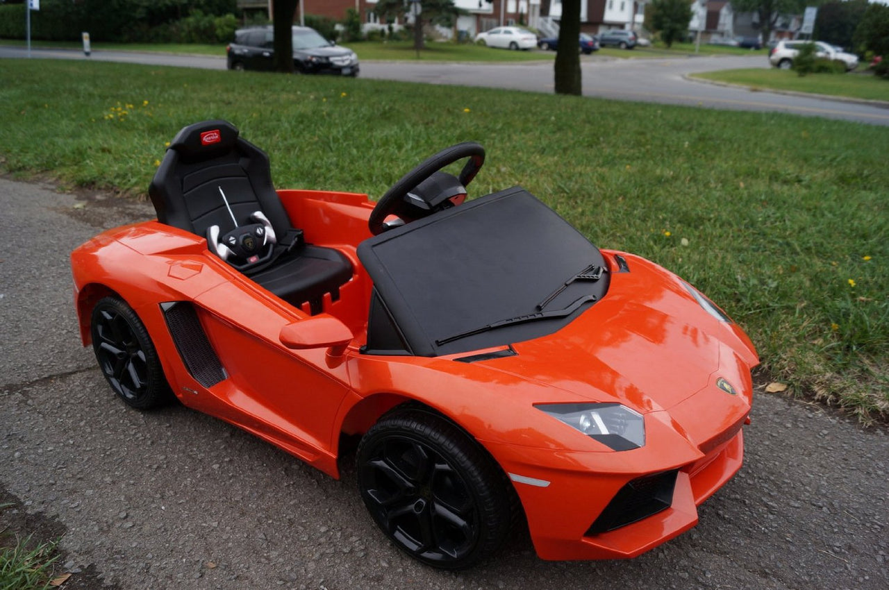 Lamborghini Aventador LP700-4 Electric Toy Car 6V - Orange