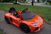 Thumbnail for Lamborghini Aventador LP700-4 Electric Toy Car 6V - Orange