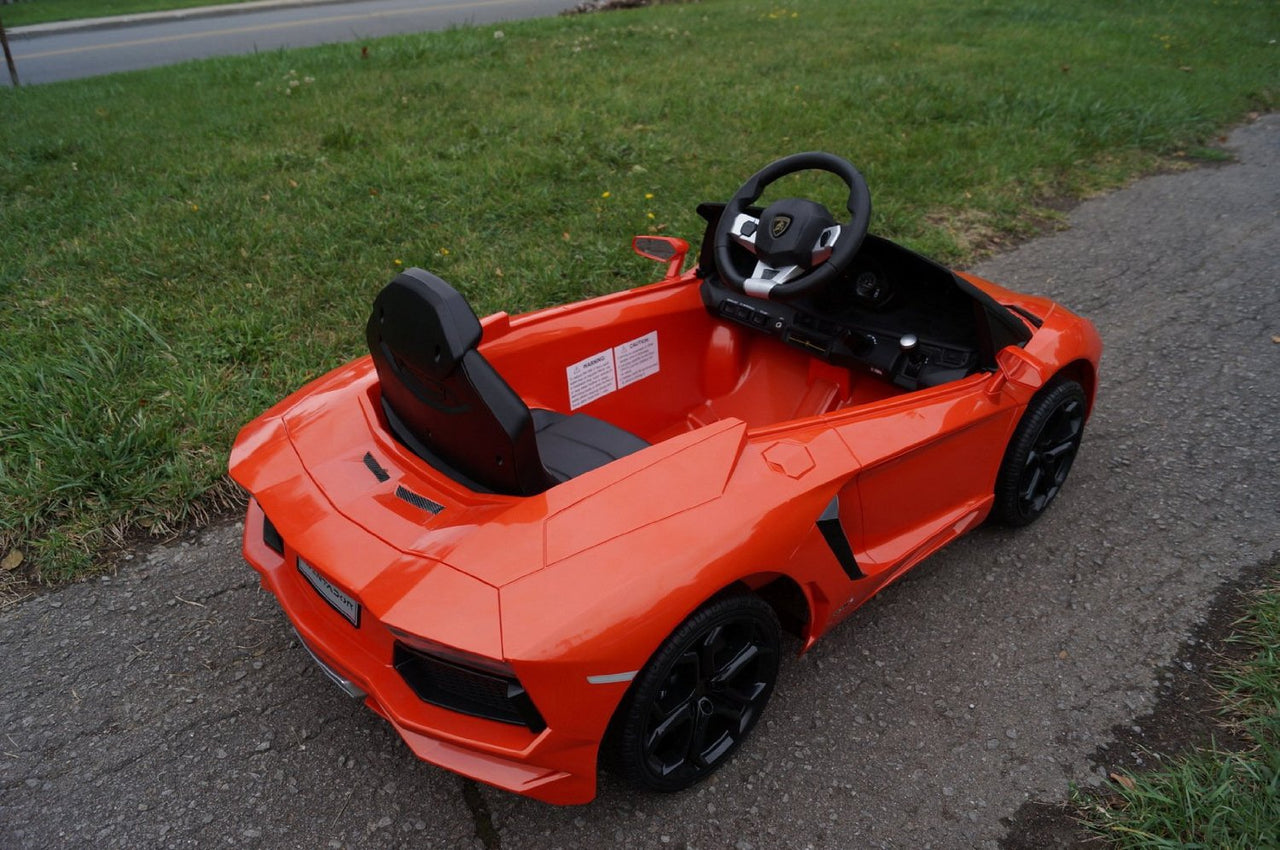 Lamborghini Aventador LP700-4 Electric Toy Car 6V - Orange