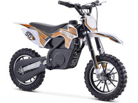 Thumbnail for MotoTec Gazella Electric Dirt Bike 500 Watts 24 Volts Orange