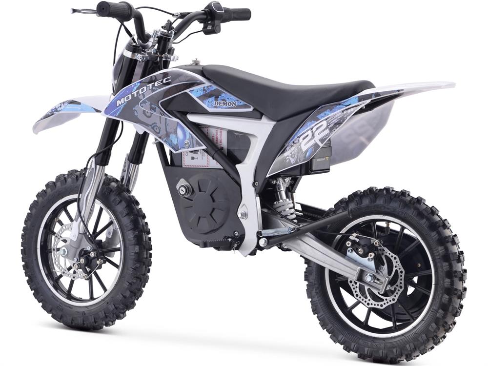 MotoTec Demon Electric Dirt Bike 500 Watts 36 Volts Lithium