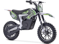 Thumbnail for MotoTec Demon Electric Dirt Bike 500 Watts 36 Volts Lithium Green