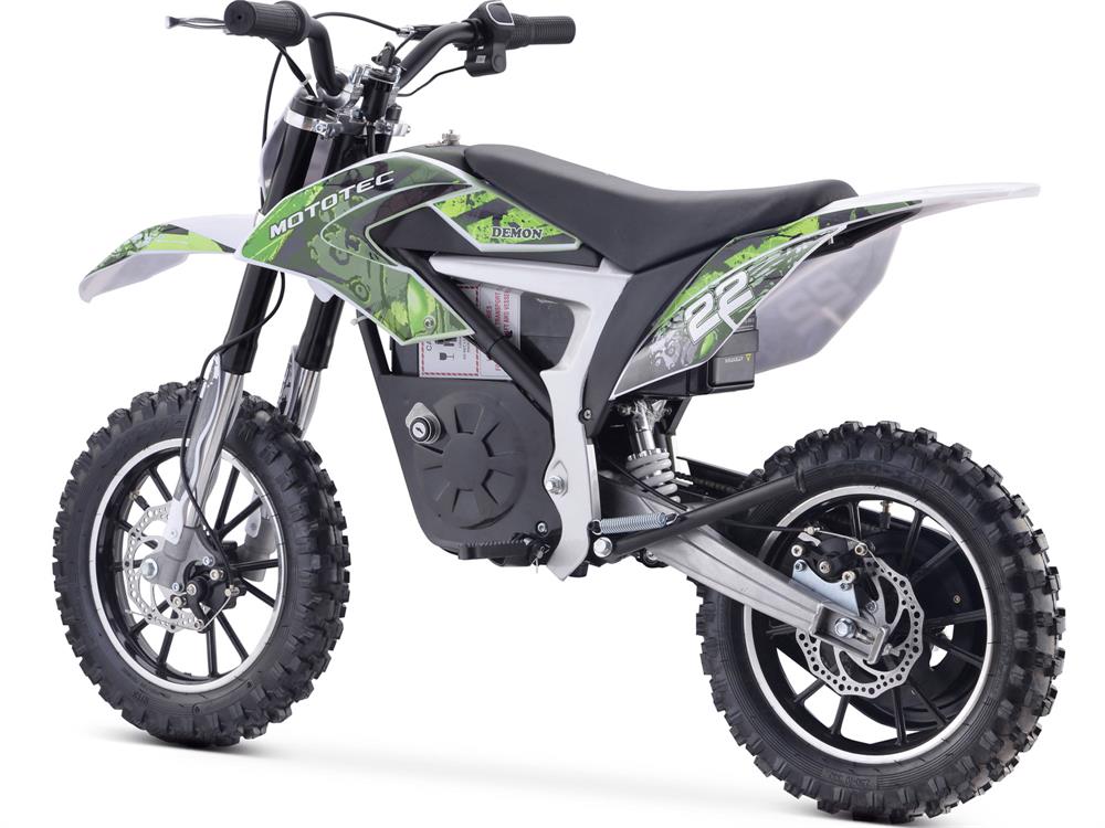 MotoTec Demon Electric Dirt Bike 500 Watts 36 Volts Lithium