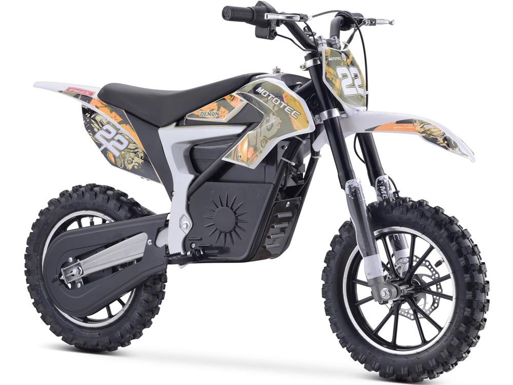 MotoTec Demon Electric Dirt Bike 500 Watts 36 Volts Lithium