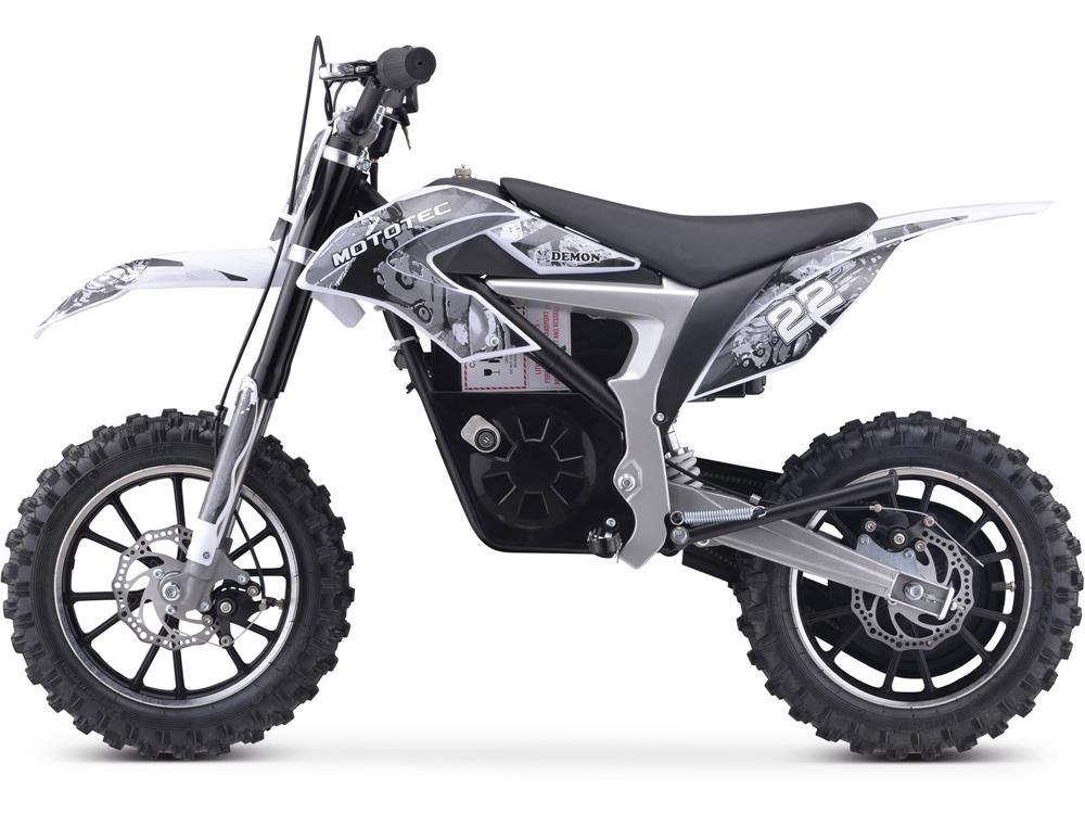 MotoTec Demon Electric Dirt Bike 500 Watts 36 Volts Lithium