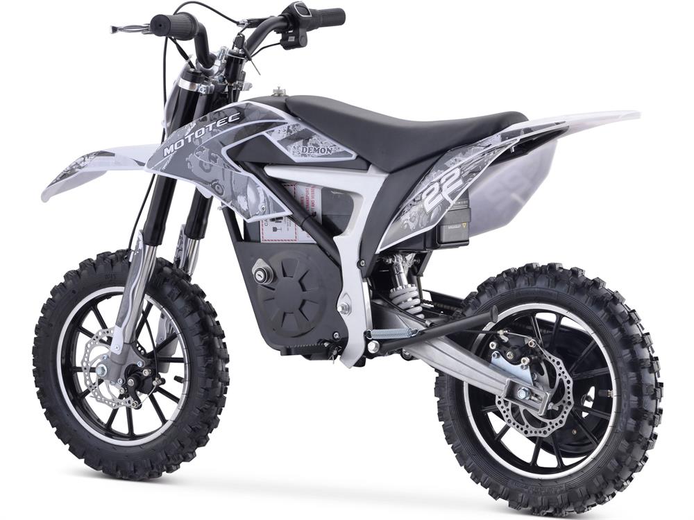 MotoTec Demon Electric Dirt Bike 500 Watts 36 Volts Lithium