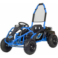 Thumbnail for Venom Mud Monster Kids Go Kart | 98cc | Gas Powered | Dune Buggy Blue