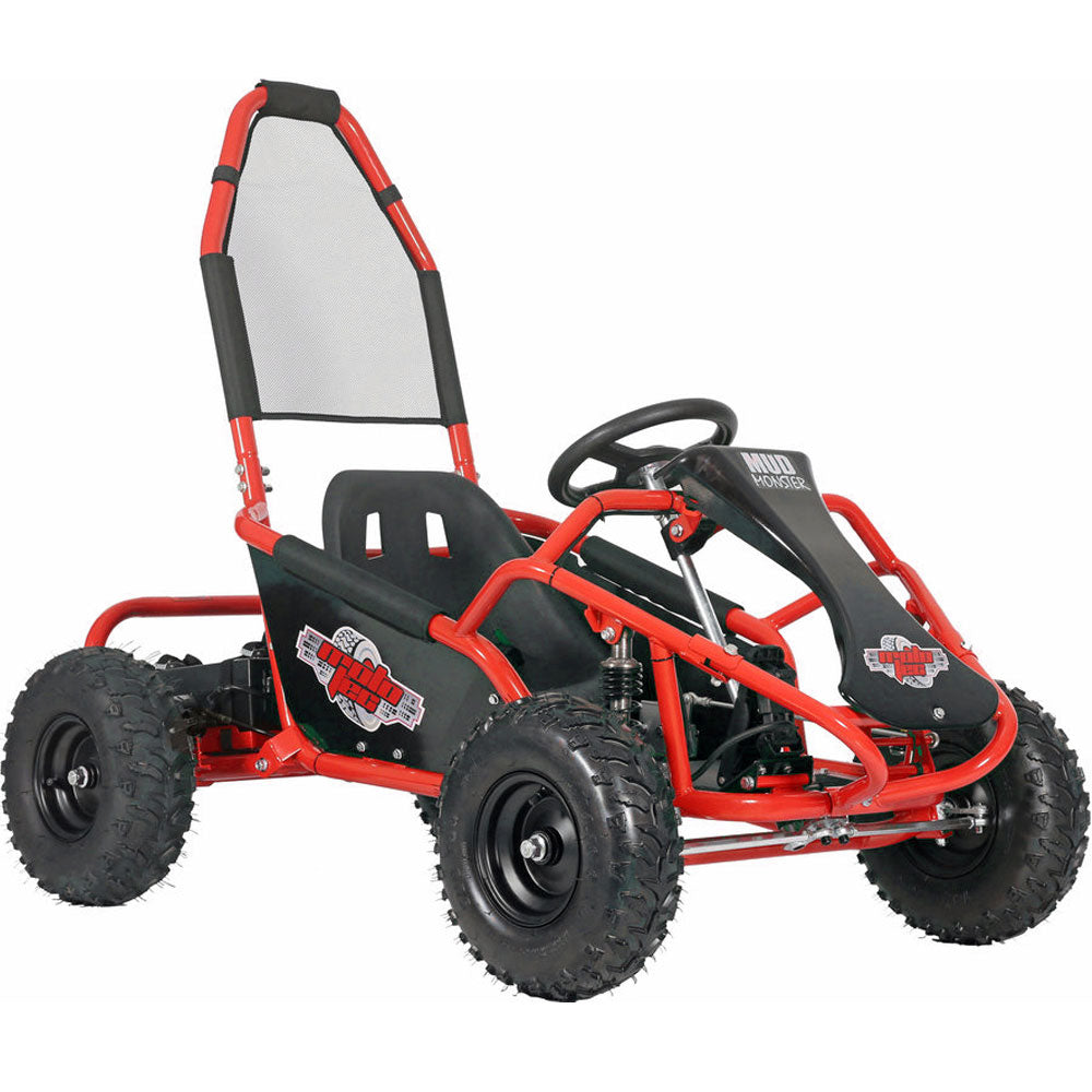 Kids 98cc Gas Go Kart Venom Mud Monster Go Kart MotoTec