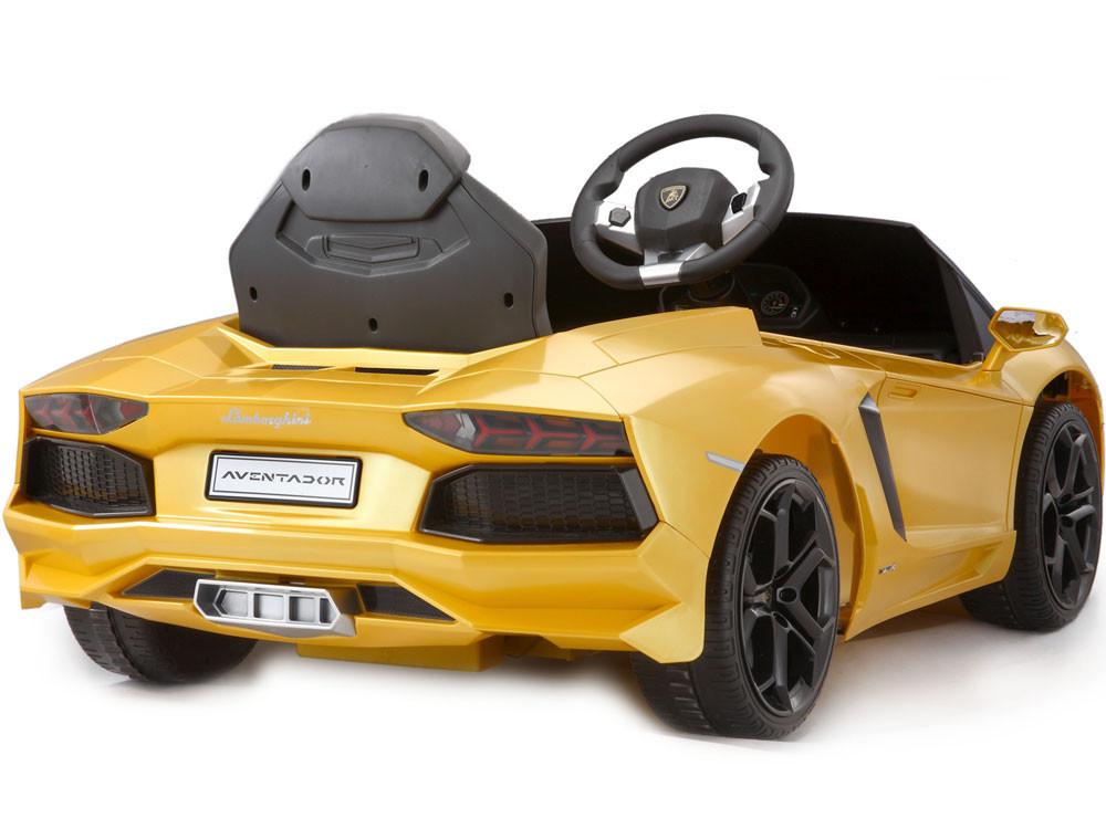 Lamborghini Aventador LP700-4 Electric Power Wheels Toy Car 6V - Yellow