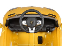 Thumbnail for Lamborghini Aventador LP700-4 Electric Power Wheels Toy Car 6V - Yellow