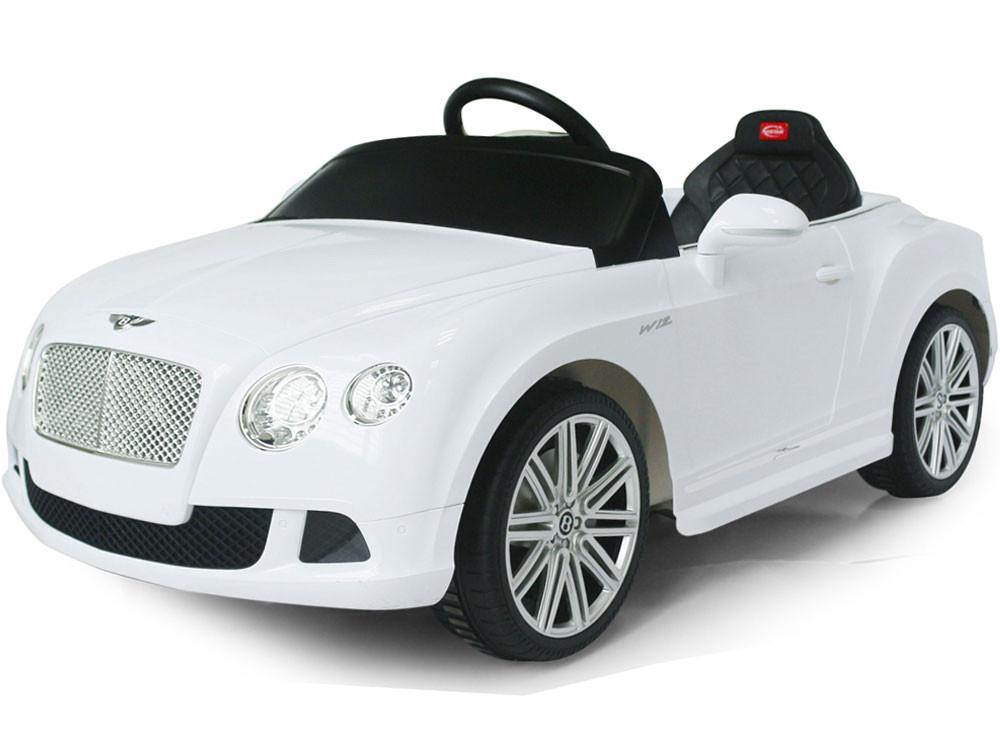 Bentley Continental GT 12V Electric Ride-On Toy Car GTC - White