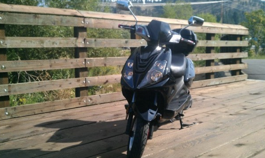 TaoTao 500W Electric Moped Scooter 60V - ATE-803 - Street Legal Black